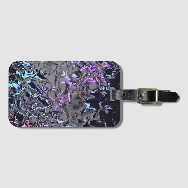 Etiqueta De Bagagem Desastre de anos 80 (Frente Horizontal)