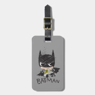 Etiqueta De Bagagem Desenho do Mini Classic Batman