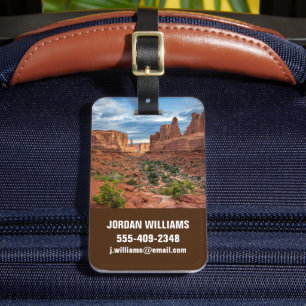 Etiqueta De Bagagem Desertos   Arches National Park, Utah