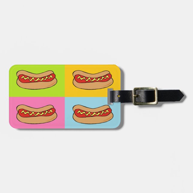 Etiqueta De Bagagem design (Frente Horizontal)