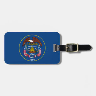 Etiqueta De Bagagem Design da bandeira do estado de Utá