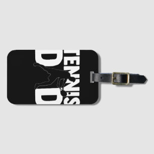 Etiqueta De Bagagem Design Dia de os pais desportivo Pai