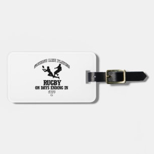 Etiqueta De Bagagem Design do RUGBY