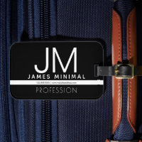 Design mínimo profissional moderno | Preto & Branc
