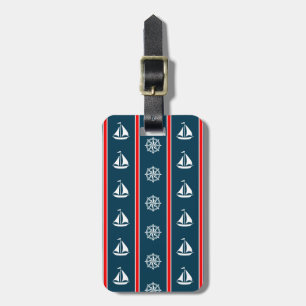Etiqueta De Bagagem Design náutico