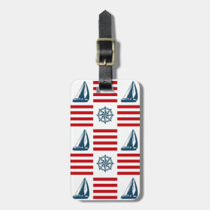Etiqueta De Bagagem Design náutico