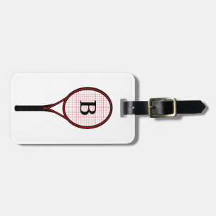 Etiqueta De Bagagem Design tênis Racket