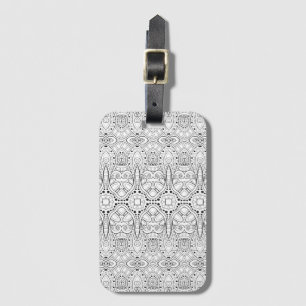 Etiqueta De Bagagem Design tribal de Zendoodle