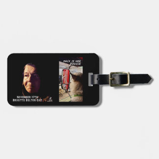 Etiqueta De Bagagem Dia da NOVA Brigitte Belton por RoseWrite Bagagem