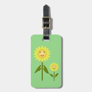 Etiqueta De Bagagem Dia de as mães Girassóis Personalizados