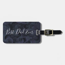 Etiqueta De Bagagem Dia de os pais Preto Único Preto do Melhor Pai Nun