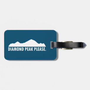 Etiqueta De Bagagem Diamond Peak, Por Favor