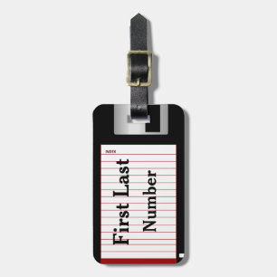 Etiqueta De Bagagem Diversão personalizada e disquete inteligente de d