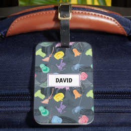 Etiqueta De Bagagem Diversão personalizável do Dia das Bruxas