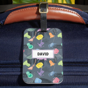 Etiqueta De Bagagem Diversão personalizável do Dia das Bruxas
