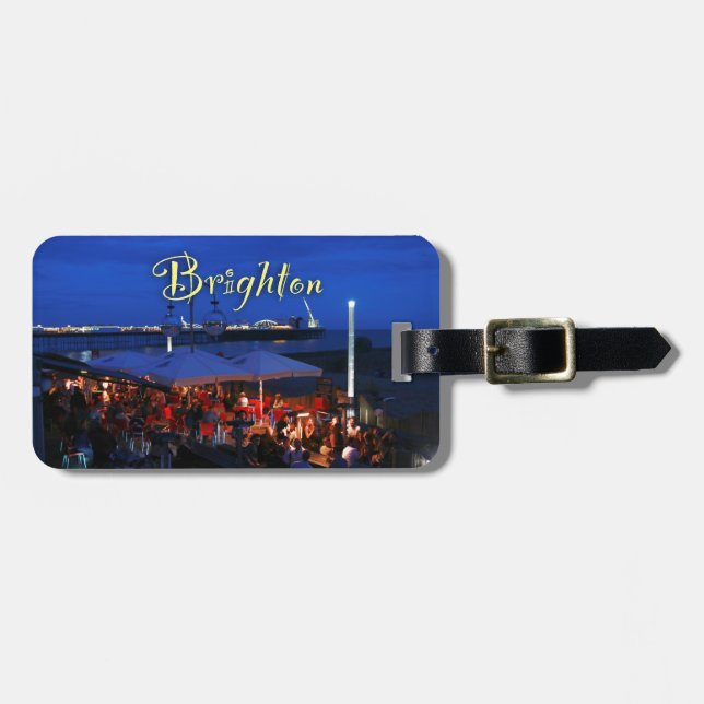 Etiqueta De Bagagem Divertido em Brighton! (Frente Horizontal)