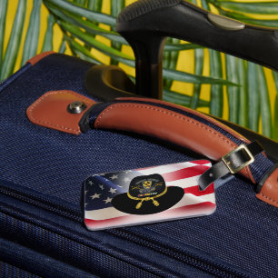 Etiqueta De Bagagem Divisão de Cavalaria da rua