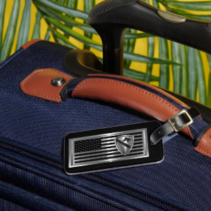 Etiqueta De Bagagem Divisão de Cavalaria da rua 