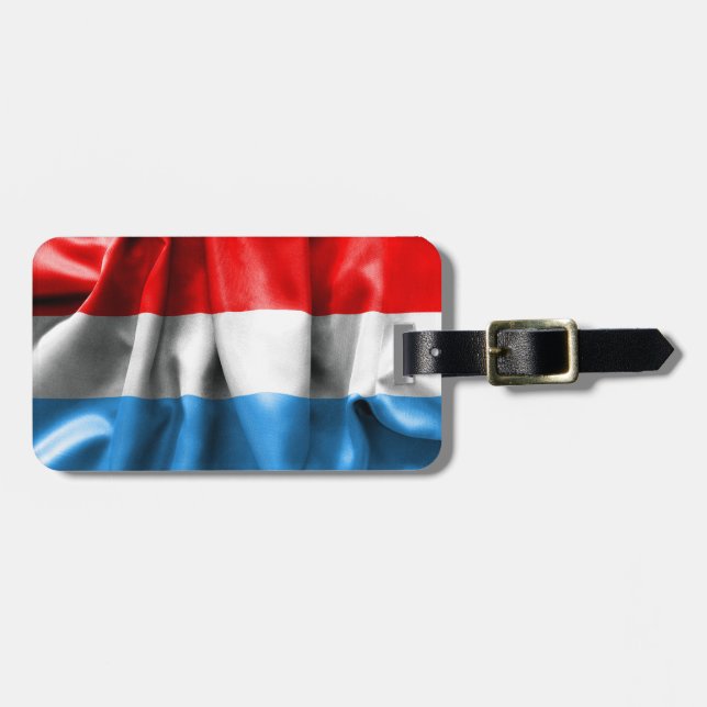 Etiqueta de bagagem do Luxemburgo (Frente Horizontal)