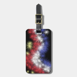 Etiqueta de bagagem do Moe Fireworks