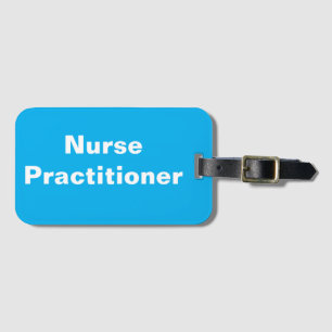 Etiqueta de Bagagem do Pracitioner Enfermeiro