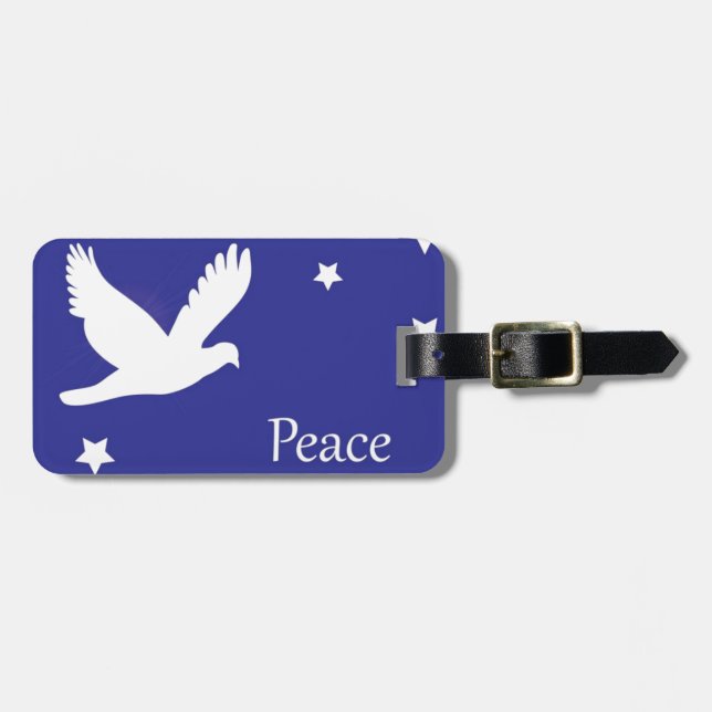 Etiqueta De Bagagem Doença da Paz (Frente Horizontal)