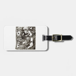 Etiqueta De Bagagem Dois mundos