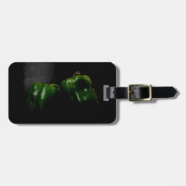 Etiqueta De Bagagem Dois pimentões verdes cd lta