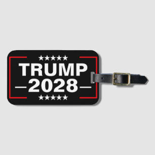 Etiqueta De Bagagem Donald Trump 2028 Presidente