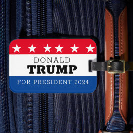 Etiqueta De Bagagem Donald Trump Presidente