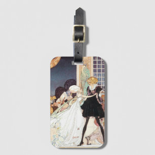 Etiqueta De Bagagem Doze Princesas Dançantes Vintage por Kay Nielsen