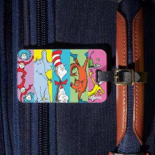 Etiqueta De Bagagem Dr. Seuss Fatia de Personagem