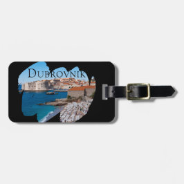 Etiqueta De Bagagem Dubrovnik com uma vista