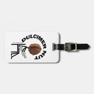Etiqueta De Bagagem Dulcimer Nut