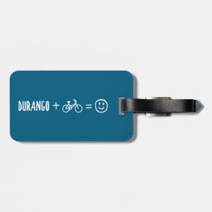 Etiqueta De Bagagem Durango Colorado Plus Bikes Faz Você Feliz
