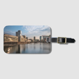 Etiqueta De Bagagem Dusseldorf Alemanha