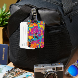 Etiqueta De Bagagem É tudo Abstrato conectado