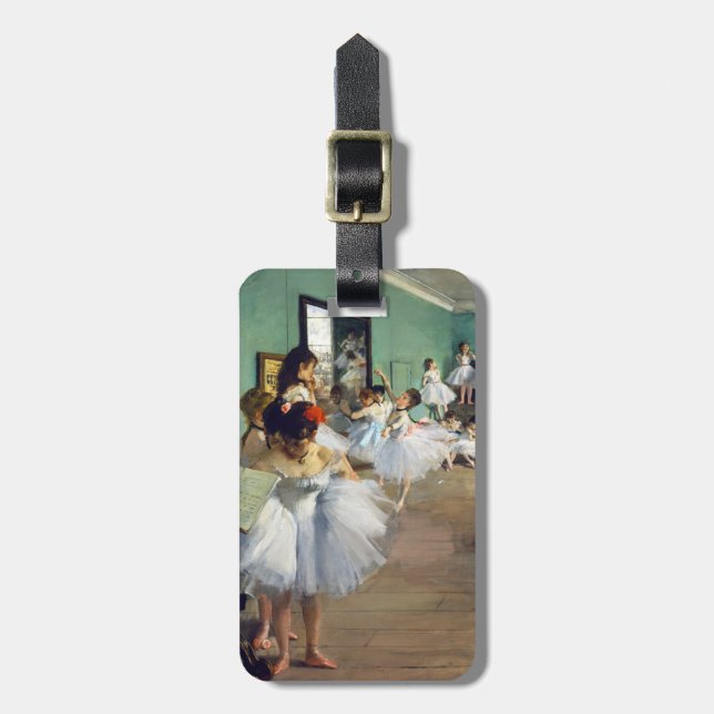 Etiqueta De Bagagem Edgar Degas - A Classe da Dança (Frente Vertical)