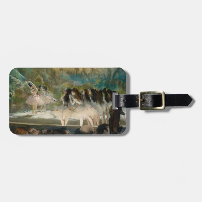 Etiqueta De Bagagem Edgar Degas - Balé na Ópera de Paris (Frente Horizontal)