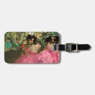 Etiqueta De Bagagem Edgar Degas - Dançarinas em rosa