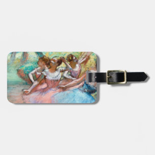Etiqueta De Bagagem Edgar Degas - Quatro Bailarinas no Palco