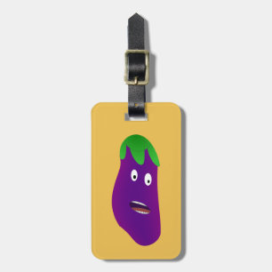 Etiqueta De Bagagem EggPlant surpreendida por Kenneth Yoncich