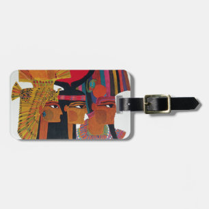 Etiqueta De Bagagem Egito Vintage Air Viagem Turismo da Antiga Cultura