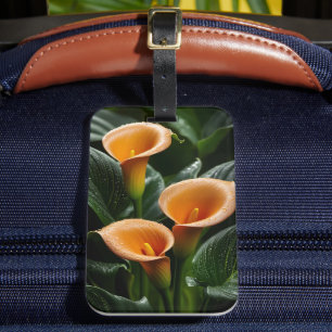 Etiqueta De Bagagem Elegância de Calla Radiante