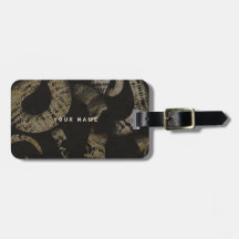 Elegante Medusa Cobra Art | Nome Personalizado, En