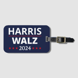 Etiqueta De Bagagem Eleição de Harris Walz 2024 III