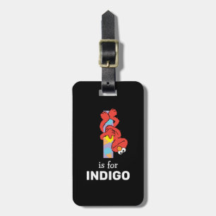 Etiqueta De Bagagem Elmo Alphabet   I SORVETE