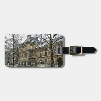 Etiqueta De Bagagem Em Paris