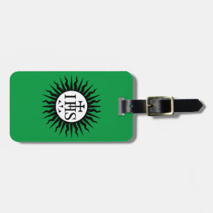 Etiqueta De Bagagem Emblema da Sociedade de Jesus