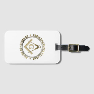 Etiqueta De Bagagem Emblema de maçonaria
